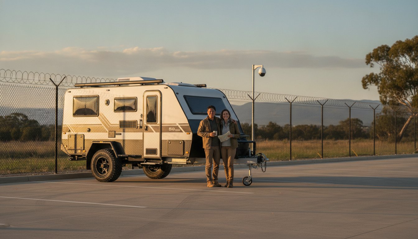 Camper Trailer Storage Perth: Is Outdoor Hardstand Right for Your Rig?