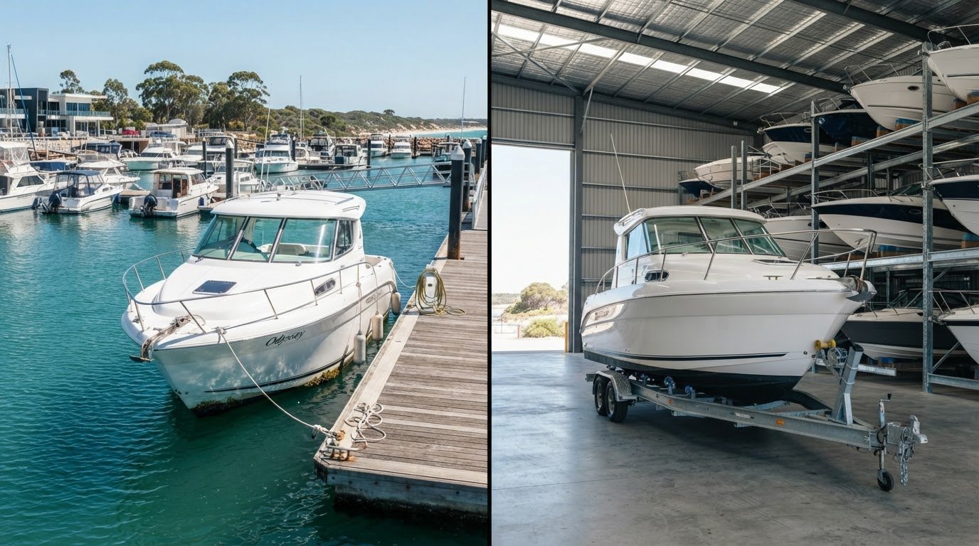 Cost of Marina Berth vs Dry Boat Storage Perth: Complete Comparison